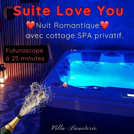 Apartment Romantique 25min Du Futuroscope